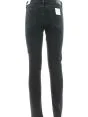 Calvin Klein Donna Pantalone Jeans Mid Rise Skinny Nero Stone Wash