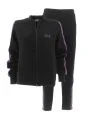 EA7 Emporio Armani Tuta Felpa Donna Full Zip Con Tape Linea Ventus