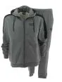 EA7 Emporio Armani Uomo Tuta Felpa Felpata Full Zip Cappuccio