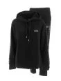 EA7 Emporio Armani Donna Tuta Felpa Felpata Cappuccio Chiuso