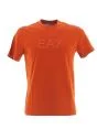 EA7 Emporio Armani Uomo T Shirt Manica Corta GirocolloLogo EA7 in Rilievo