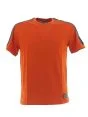 EA7 Emporio Armani T Shirt Manica Corta Girocollo Uomo Con Tape EA7