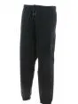 Pantalone EA7 Emporio Armani Uomo in Felpa Garzata Nera