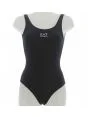 Costume Intero EA7 Emporio Armani Donna Tinta Unita Elasticizzato