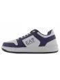 Scarpe Tennis EA7 Emporio Armani Uomo in Pelle Bianco/Blu