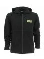 Felpa Full Zip Linea Gold EA7 Emporio Armani Uomo Nero/Oro
