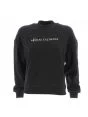 Felpa Felpata Collo a Lupetto A|X Armani Exchange Donna Tinta Unita Nera