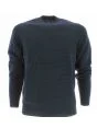 Pullover Cotone GirocolloA|X Armani Exchange Uomo Millerighe Tinta Unita