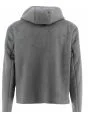 Giacca Ecomontone Con Cappuccio Full Zip A|X Armani Exchange Uomo Tinta Unita Grigio