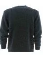 Pullover a Treccia in Cotone A|X Armani Exchange Uomo Girocollo