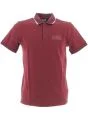 EA7 Emporio Armani Uomo Polo Pique Manica Corta Bordo'/Bianco