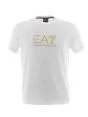 EA7 Emporio Armani Uomo T Shirt Manica Corta Logo EA7 Oro