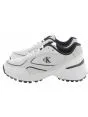Scarpe Hike Runner Mesh Mix Calvin Klein Uomo Bianco/Nera