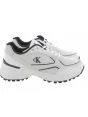 Scarpe Hike Runner Mesh Mix Met Calvin Klein Donna Bianco/Nero
