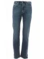 Pantalone Jeans Standard Straight Calvin Klein Uomo Stone Wash Blu