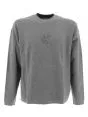Pullover Girocollo Calvin Klein Uomo Tinta Unita Elasticizzato