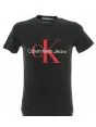 T Shirt Calvin Klein Uomo Manica Corta Girocollo Grande Logo CK