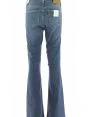 Pantalone Jeans Skinny Bootcut Calvin Klein Donna Stone Wash Blu