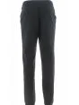 Pantalone in Felpa Garzata A|X Armani Exchange Donna Tinta Unita Nero Logo AX con Strass