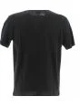 T Shirt Manica Corta Girocollo A|X Armani Exchange Uomo Nera con Logo AX Oro