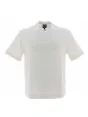 T Shirt Manica Corta Girocollo A|X Armani Exchange Uomo con Logo AX Gommato