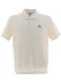 Polo Piquet Manica Corta Easy Fit Calvin Klein Uomo Tinta Unita