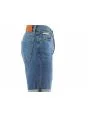 Bermuda Jeans Slim Short Calvin Klein Uomo Stone Wash Blue