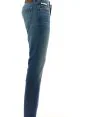 Pantalone Jeans Mid Rise Skinny Calvin Klein Donna Stone Wash Blu