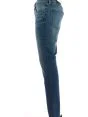 Pantalone Jeans Mid Rise Skinny Calvin Klein Donna Stone Wash Blu