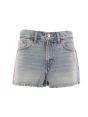 Short Jeans Corto Calvin Klein Donna Stone Wash Light Blue