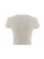 T Shirt Crop a Righe Manica Corta Girocollo Calvin Klein Donna