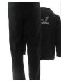 EA7 Emporio Armani Tuta Felpa Uomo Garzata Full Zip Cappuccio con Pantalone Largo