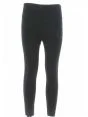 Pantalone Leggings Donna EA7 Emporio Armani Tinta Unita Elasticizzato Logo EA7 in Strass