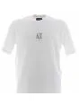 T Shirt Manica Corta Girocollo A|X Armani Exchange Uomo Tinta Unita con Logo AX Eicamato