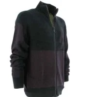 A|X Armani Exchange Uomo Maglia Cotone Full Zip